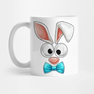 Easter Bunny Costume Face Mug